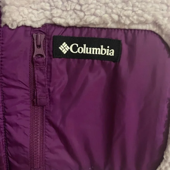 Columbia Women’s Lodge Sherpa Pullover Size S - Picture 4 of 6